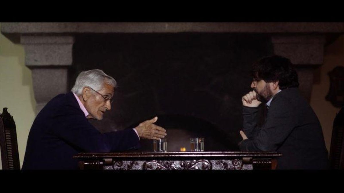 Rafael Vera conversa con Jordi Évole, en Salvados (La Sexta).-EL PERIÓDICO