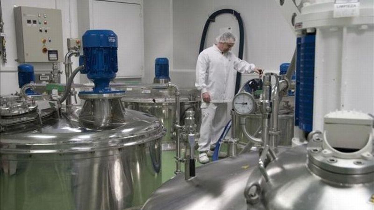 Planta de Kern Pharma en Terrassa.-EL PERIÓDICO