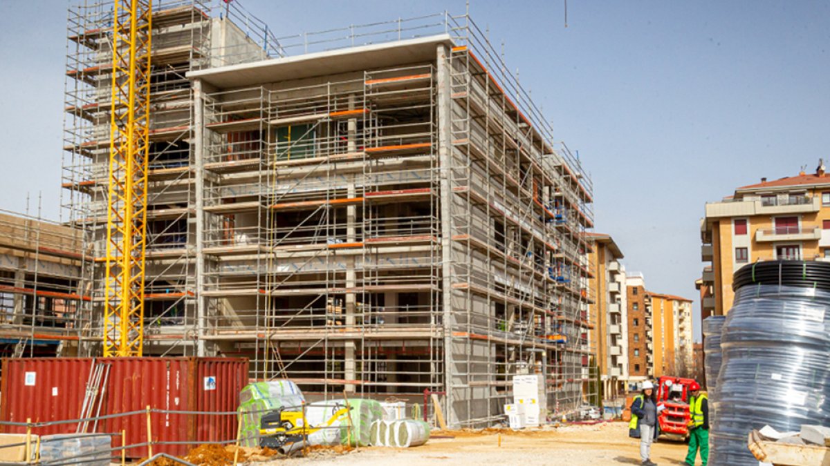 Obras en la nueva comisaría. MARIO TEJEDOR