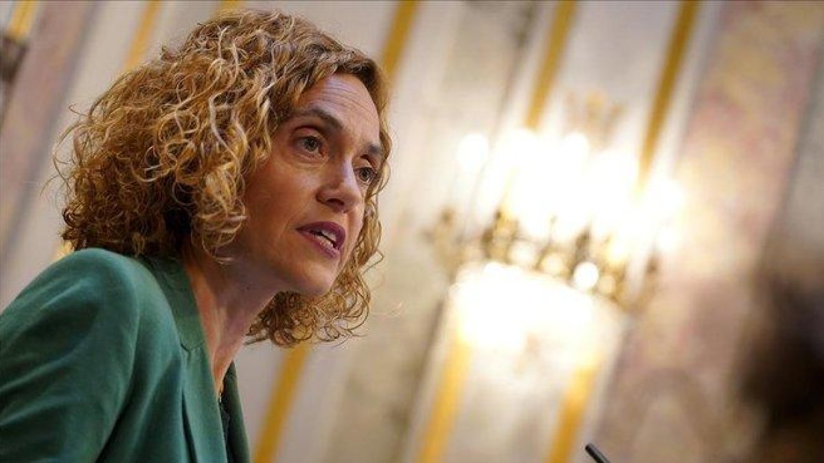 Meritxell Batet, elegida presidenta del Congreso de nuevo.-JOSÉ LUIS ROCA