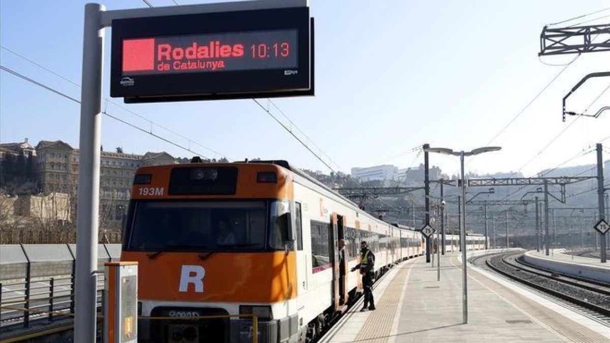 Un tren de Renfe.-LAURA BUSQUETS (ACN)