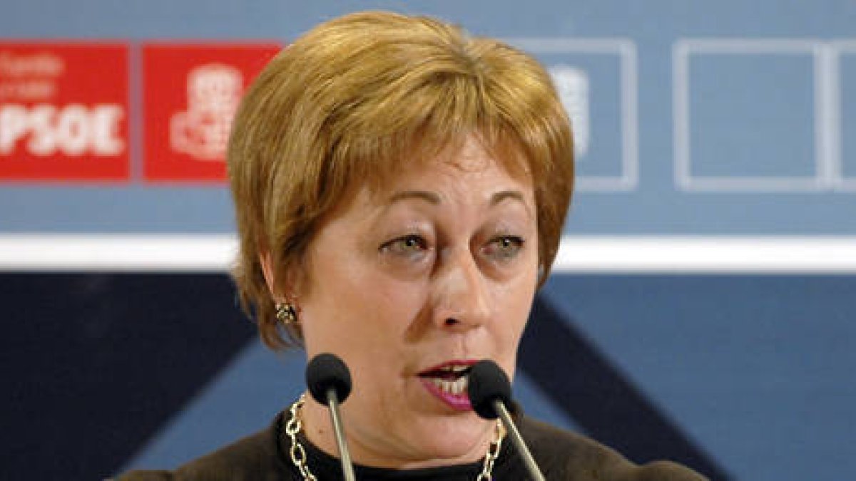 Eloísa Álvarez, diputada del PSOE. / F. S. -