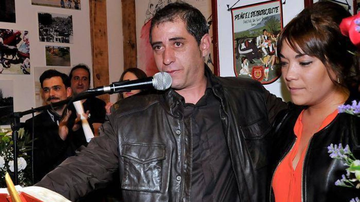 Los jurados de Santiago, en su toma de posesión.-DIEGO MAYOR
