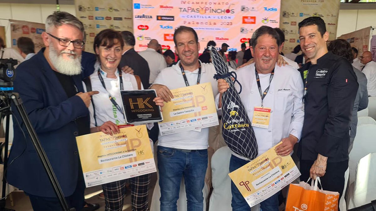 Premios para La Gastro Tasquita y La Chistera en el Concurso de Tapas de Palencia. HDS