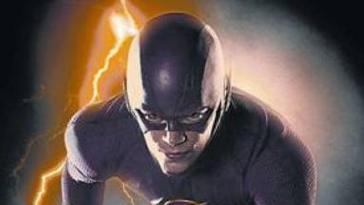 El actor Grant Gustin, protagonista de 'The Flash'.-