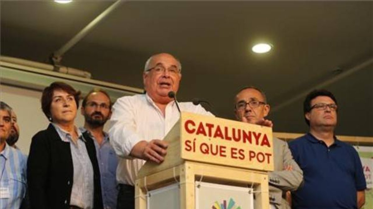Lluís Rabell valora los resultados electorales de Catalunya Sí que es Pot-DANNY CAMINAL