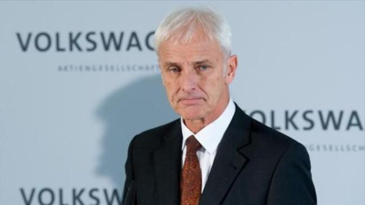 Matthias Mueller, presidente de Volkswagen.-AFP / DPA / JULIAN STRATENSCHULTE
