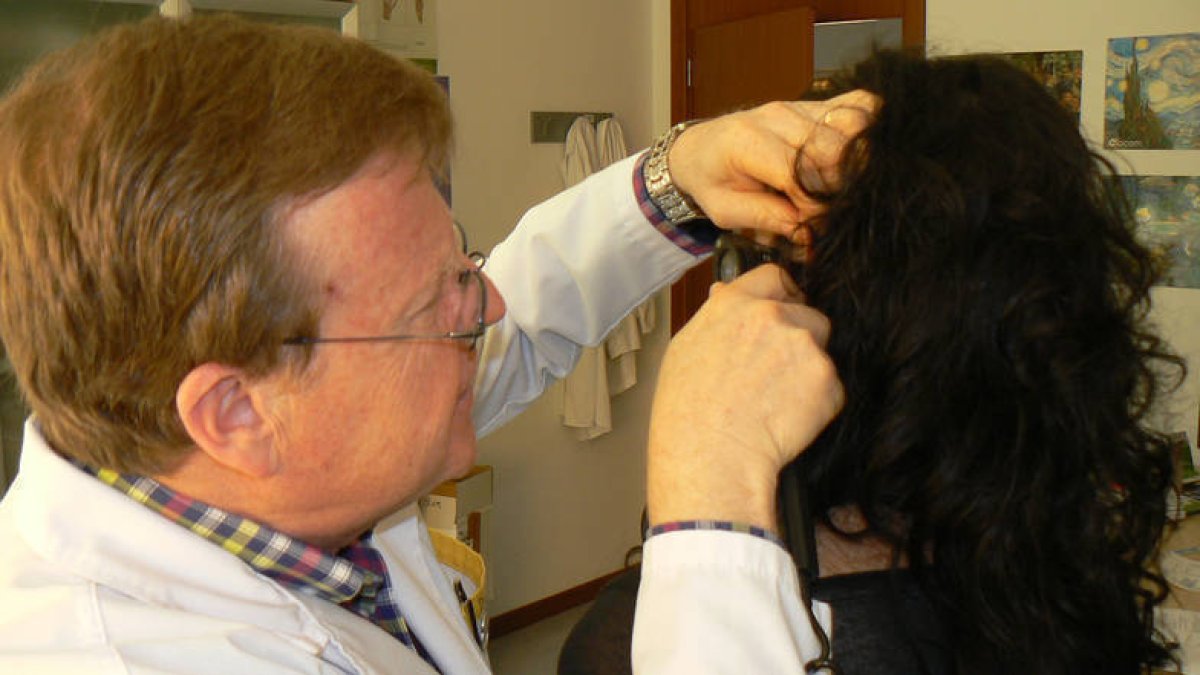 Consulta de Atención Primaria en el centro de salud Soria Sur. / JAVIER MARTÍN-