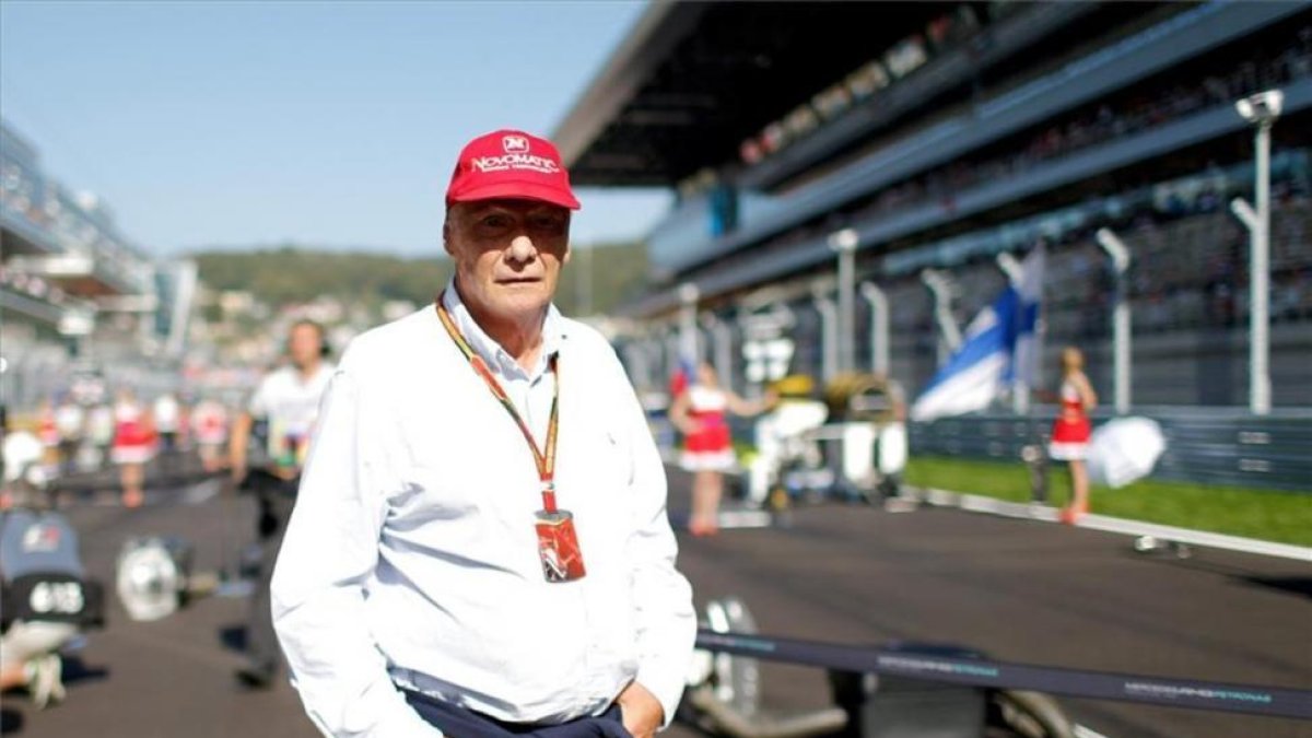 El expiloto de Fórmula 1, Niki Lauda.-EFE / VALDRIN XHEMAJ