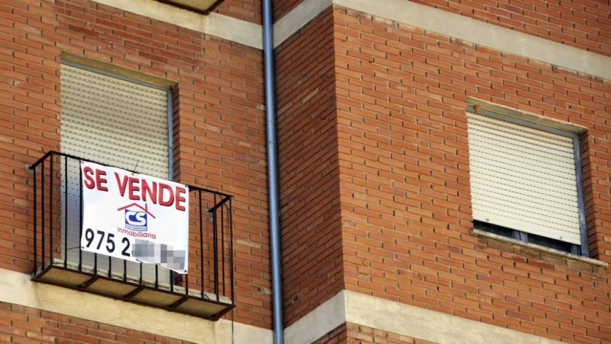 Viviendas de Soria, en una imagen de archivo.-VALENTÍN GUISANDE