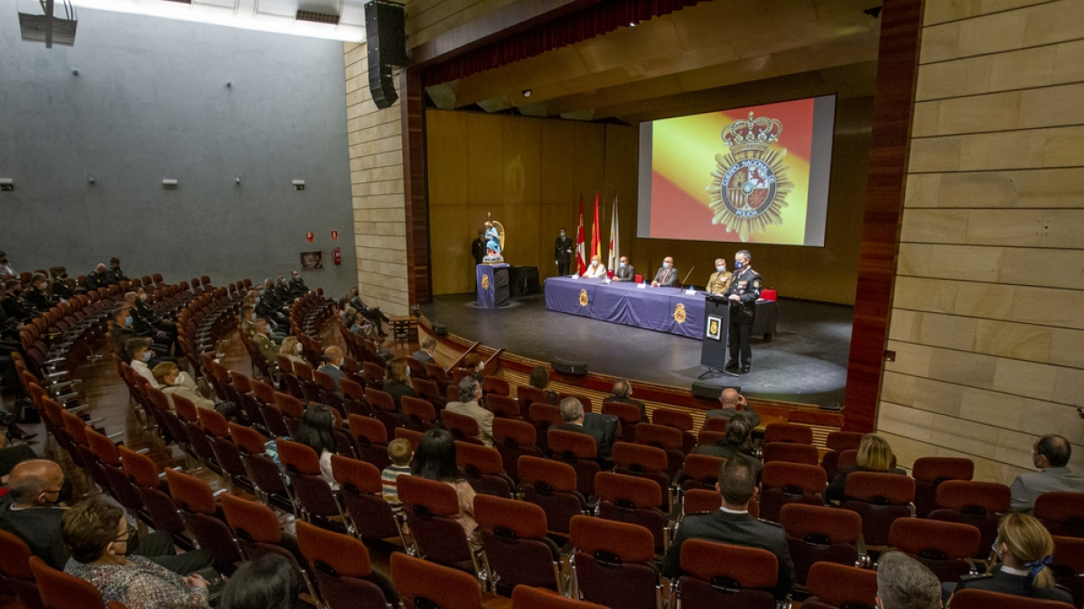 La Policía Nacional celebra su día de Los Ángeles Custodios en una imagen de archivo.- MARIO TEJEDOR