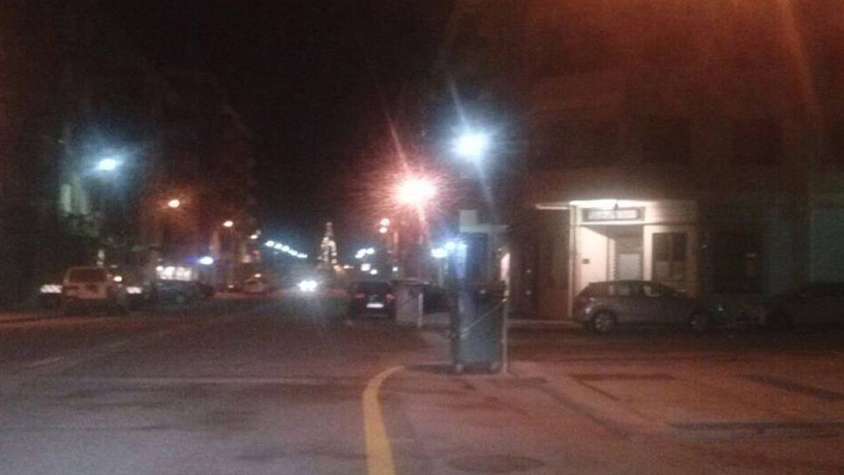 Lugar en el que ocurrieron los hechos en la noche de ayer.-NATALIA PERAL