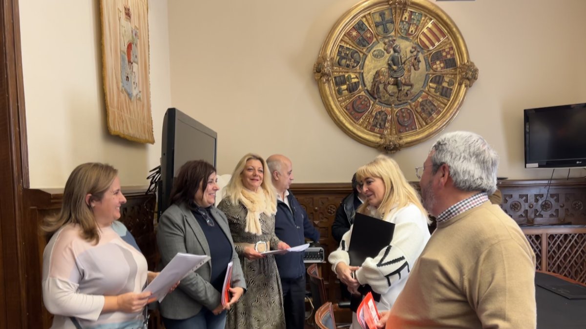 Miembros de la Comisión de Planes de la Diputación Provincial de Soria.- HDS
