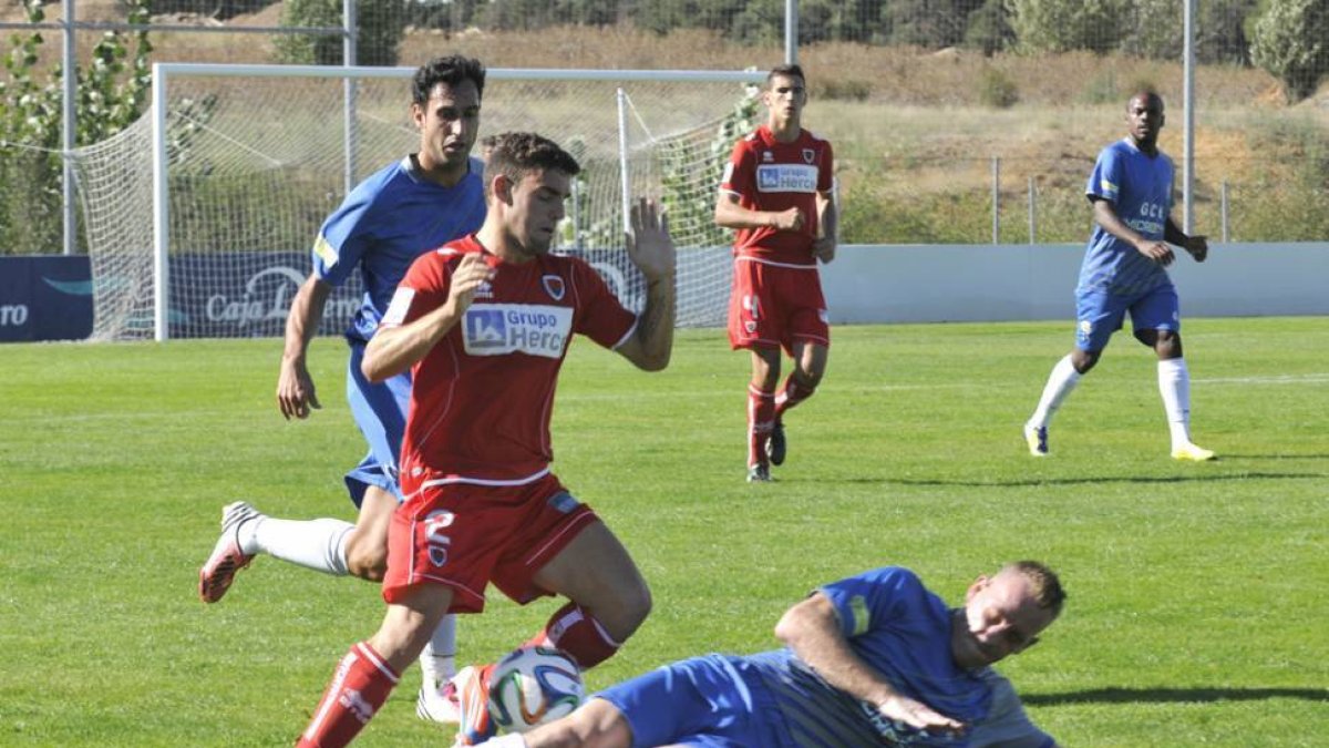 El Numancia B se mide al quinto clasificado.-DIEGO MAYOR