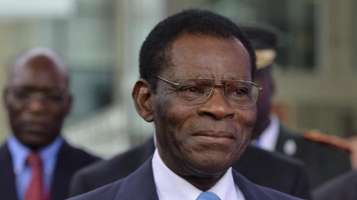 El presidente de Guinea Ecuatorial, Teodoro Obiang.-/ EFE / STEPHANIE LECOCQ