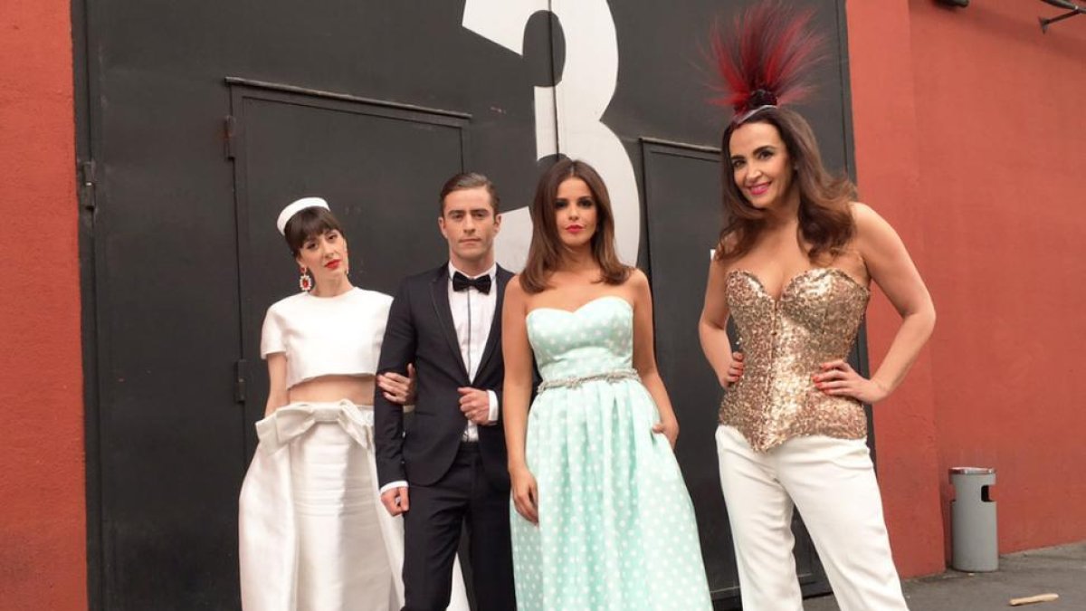 Natalia Ferviú, Pelayo Díaz, Marta Torné y Cristina Rodríguez.-MEDIASET