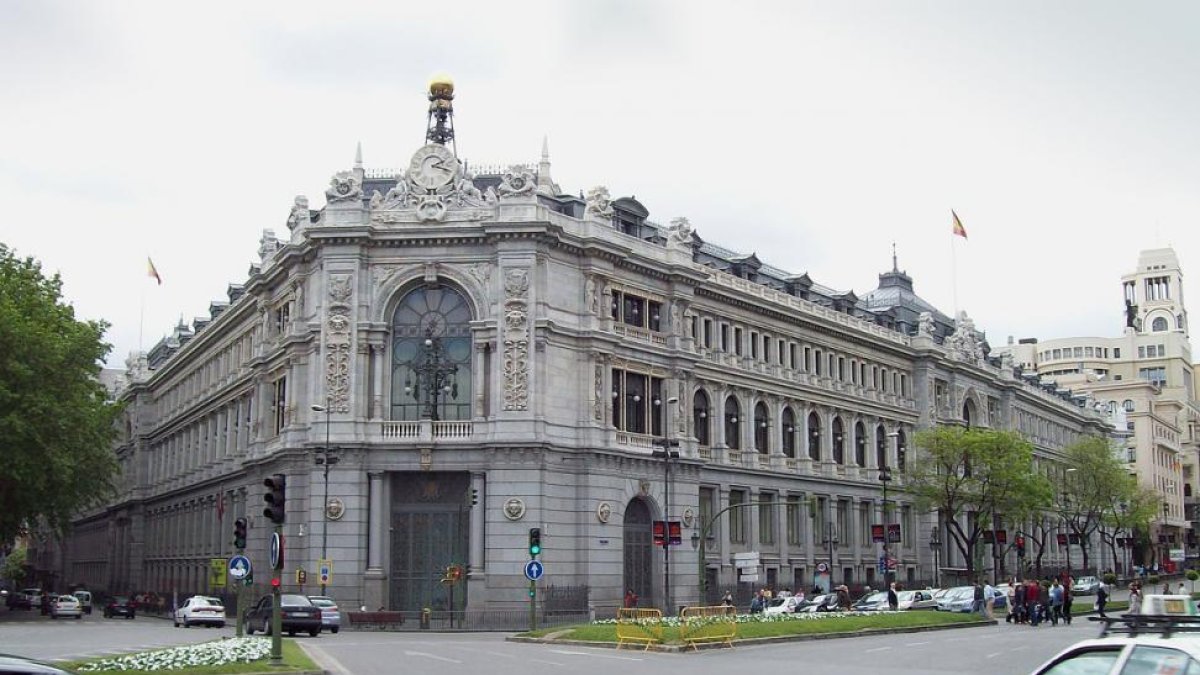 Edificio del Banco de España, en Barcelona.-/ RICARD CUGAT
