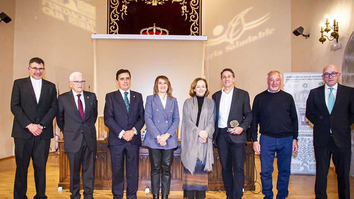 Premiados de la Fundación Científica Caja Rural. MARIO TEJEDOR