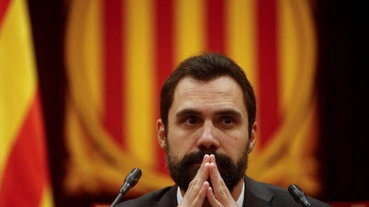 Roger Torrent, presidente del Parlamento.-QUIQUE GARCÍA / EFE