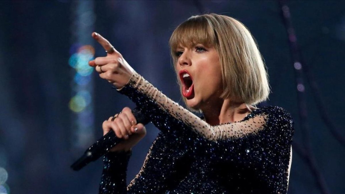 Taylor Swift, en un concierto.-REUTERS / MARIO ANZUONI