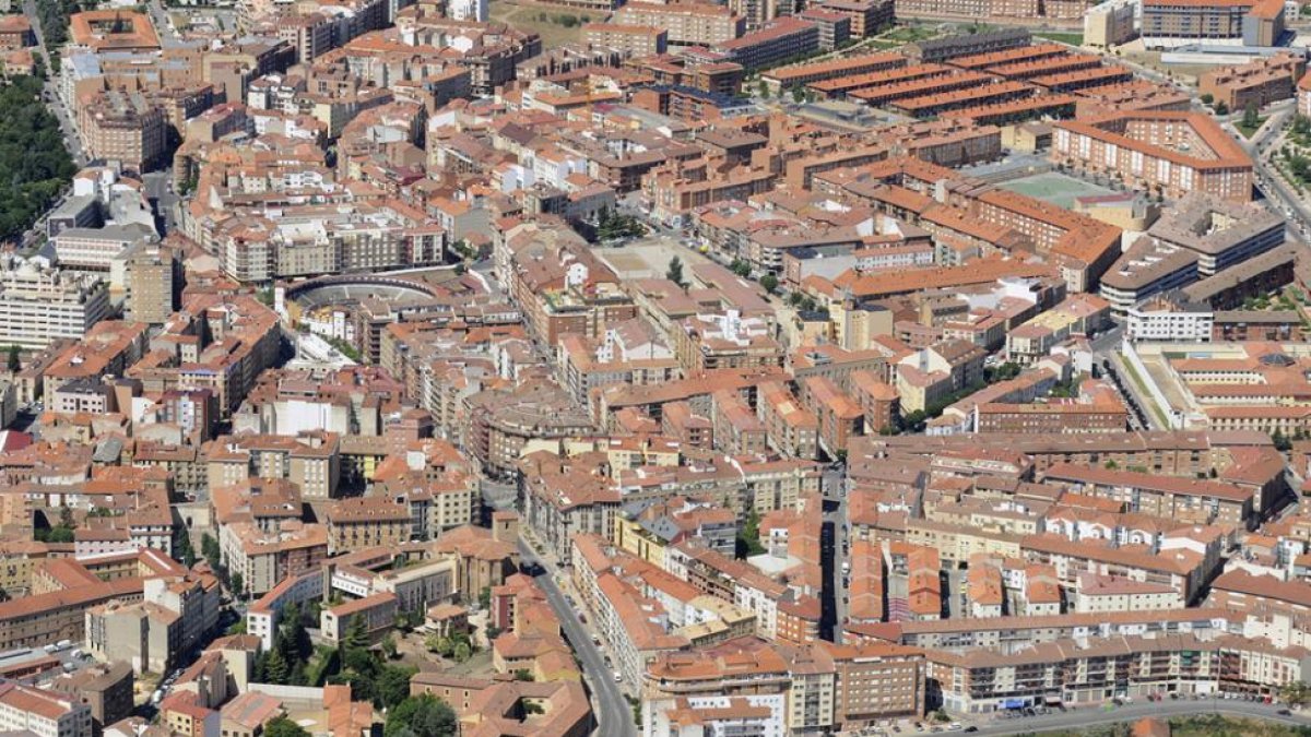 Panorámica de la capital.-Valentín Guisande
