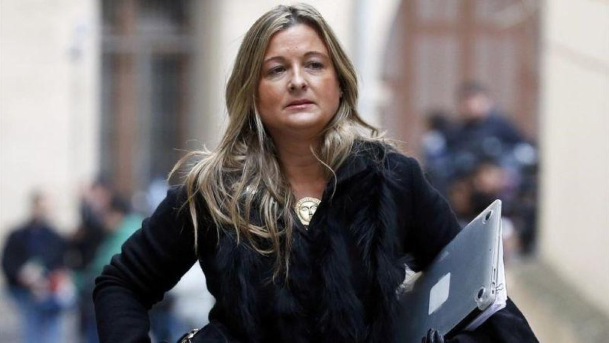 Virginia López Negrete, abogada de Manos Limpias en el 'caso Nóos'.-