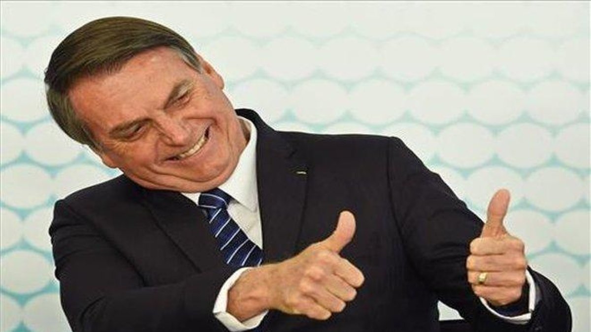 El presidente de Brasil, Jair Bolsonaro.-AFP
