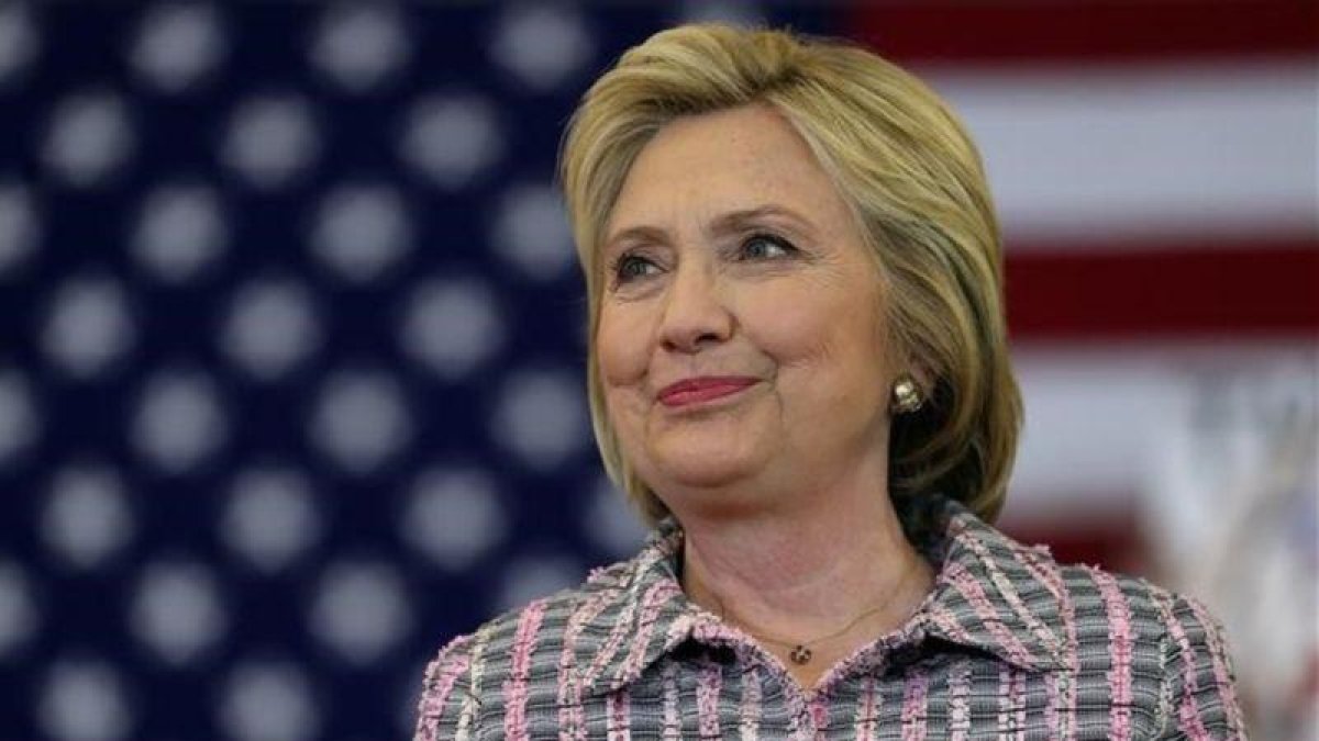 Hillary Clinton.-JUSTIN SULLIVAN