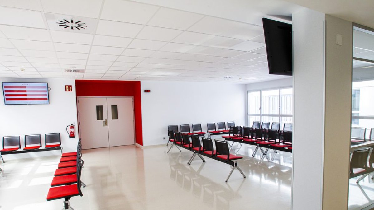 Instalaciones del Hospital Santa Bárbara. MARIO TEJEDOR