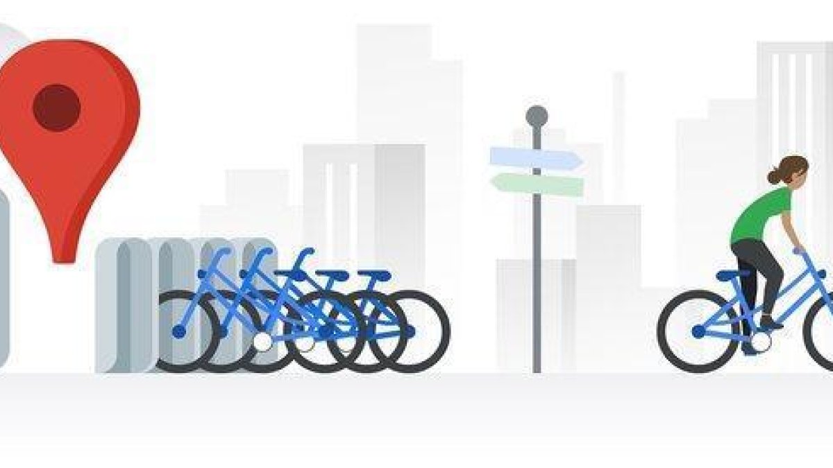 Google ya localiza las bicis.-