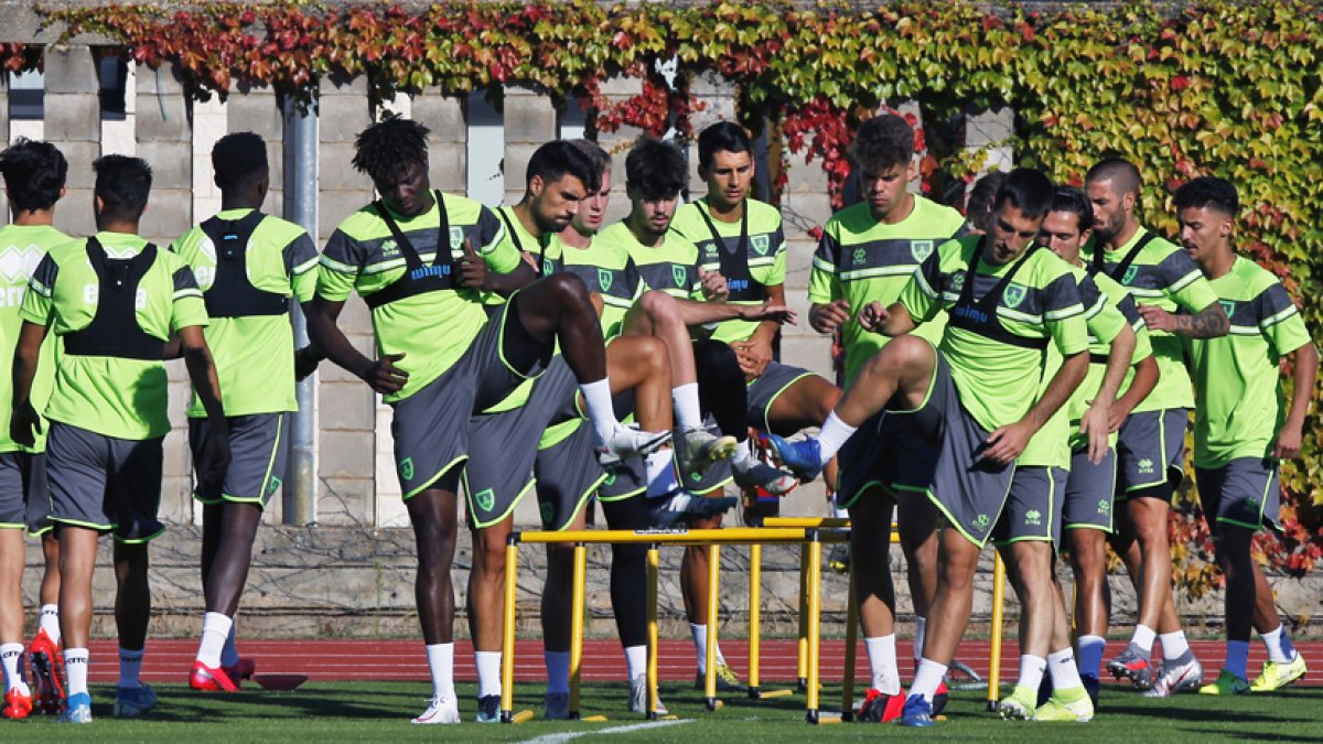 El Numancia se está mostrando como un equipo sólido en estas primeras jornadas. MARIO TEJEDOR