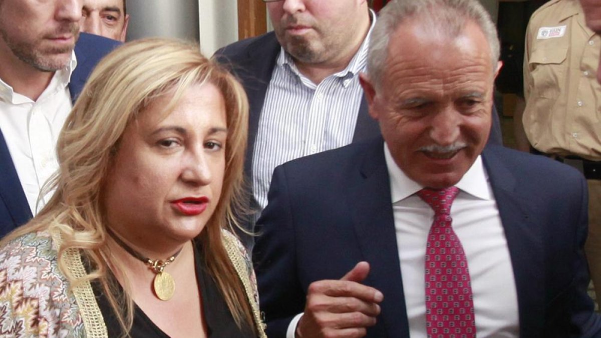 Yolanda de Gregorio y José Antonio de Miguel.-Valentín Guisande