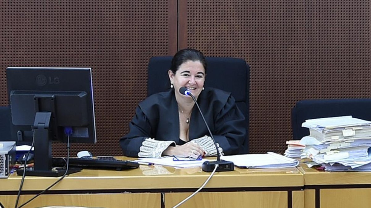 La titular del Juzgado de lo Penal de Soria.-VALENTÍN GUISANDE