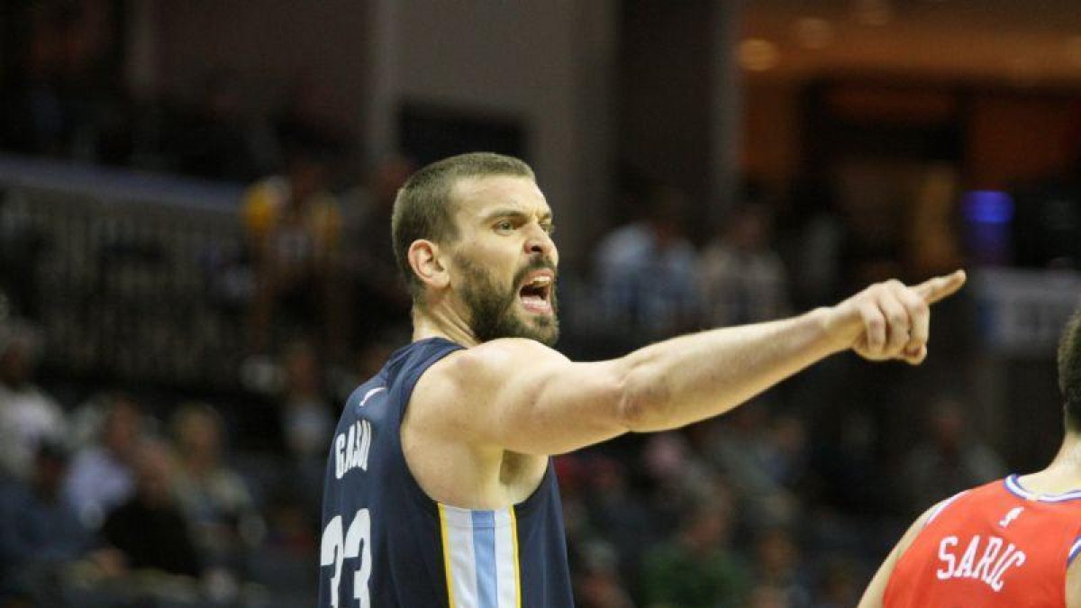 Marc Gasol, como líder de su equipo.-EFE / KAREN PULFER FOCHT (EFE)