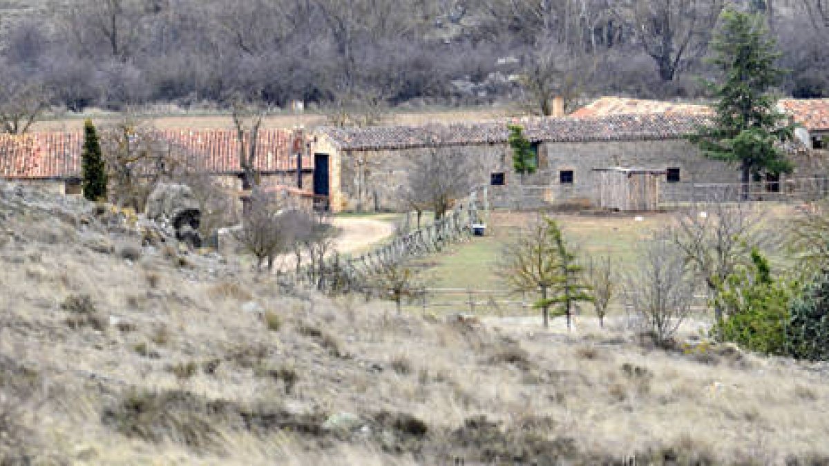 La finca 'Garrejo' que los Marichalar poseen en Garray. / Á.M.-