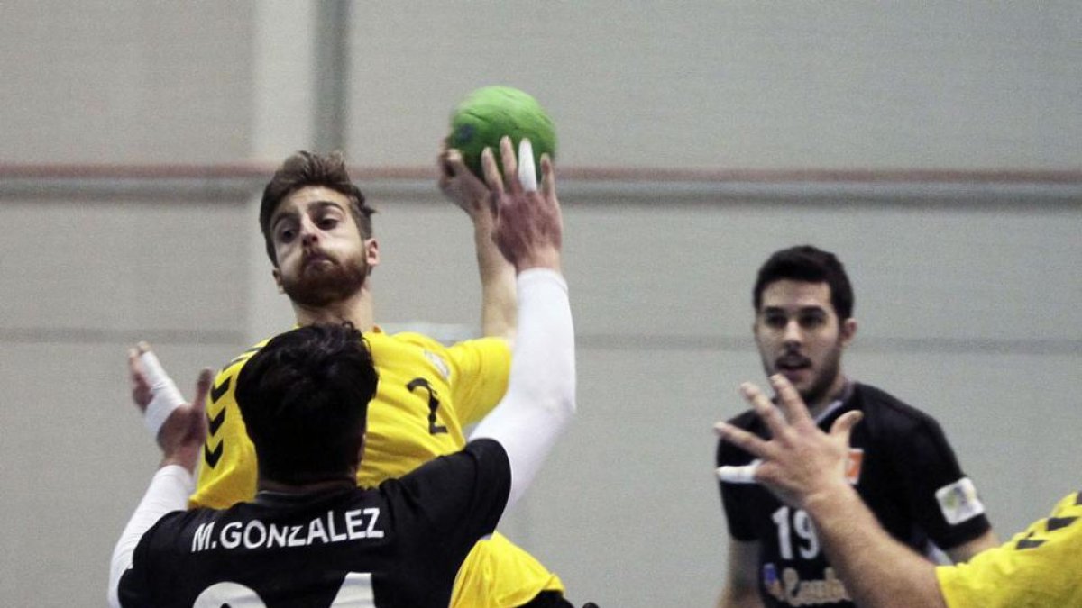 El BMSoria cedió por un solo gol ante el Oviedo el pasado fin de semana.-Mario Tejedor