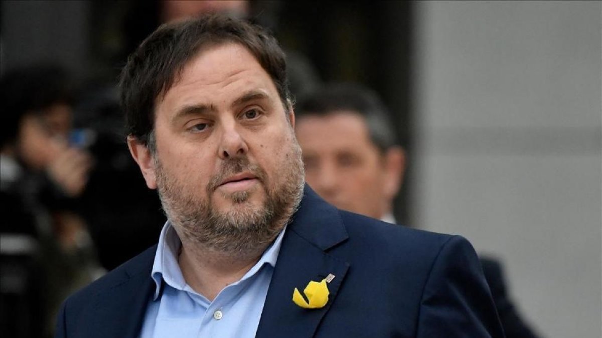 Los líderes independentistas, para ser indultados, deberían esperar a una sentencia definitiva, aunque existen otros mecanismos que podrían poner fin a las causas judiciales que tiene abiertas.-GABRIEL BOUYS (ARCHIVO)