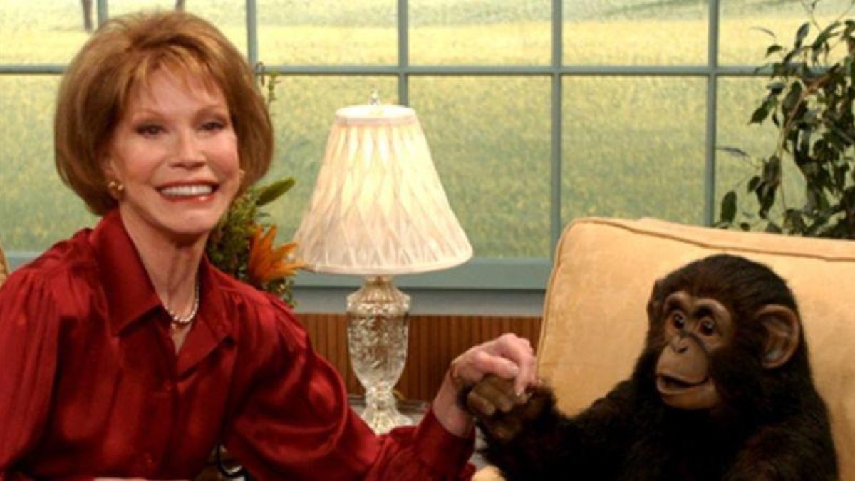 La actriz Mary Tayler Moore, en una foto de 1998.-