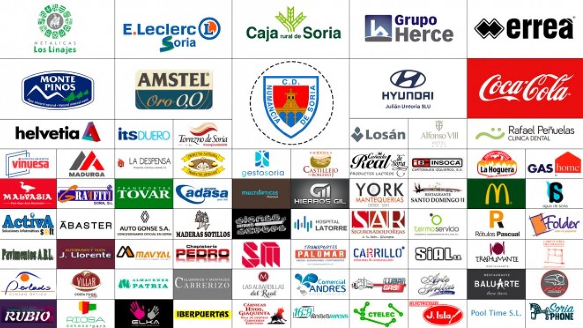 El Numancia está encontrando apoyo en las empresas sorianas.