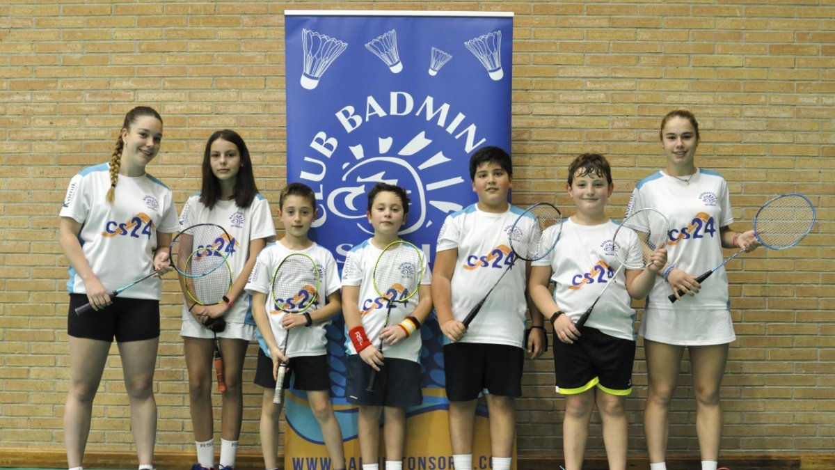 Nora, Jimena, Álvaro, Aaron, Daniel, Iker y Daniela son los canteranos del CB Soria que compiten en tres Nacionales. HDS