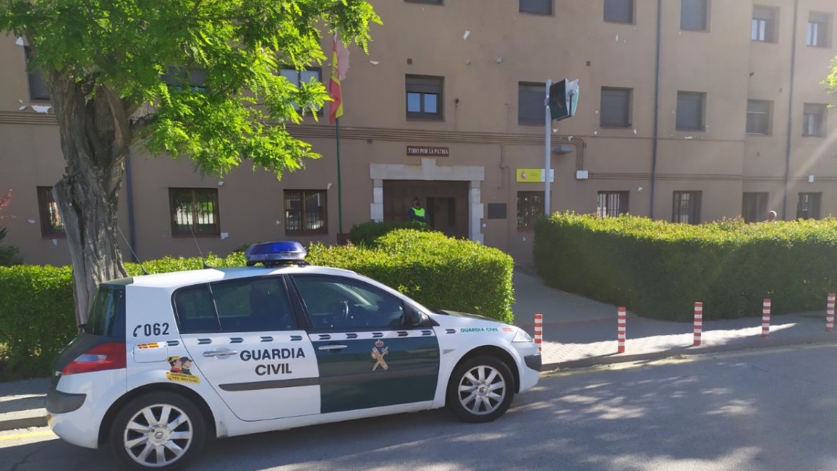 Coche patrulla de la Guardia Civil. HDS
