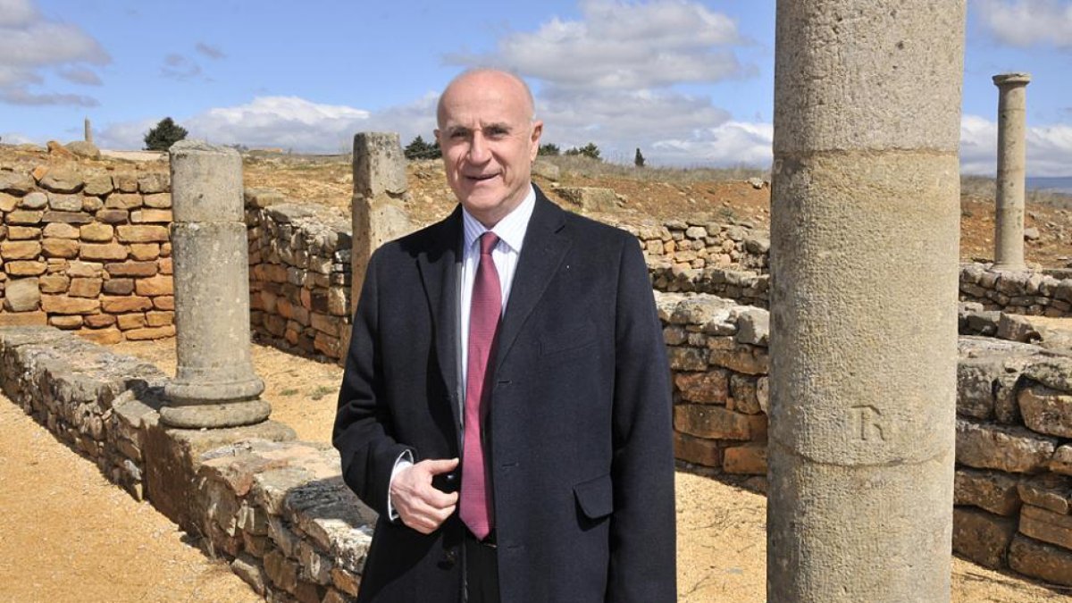 El académico Martín Almagro.-VALENTÍN GUISANDE