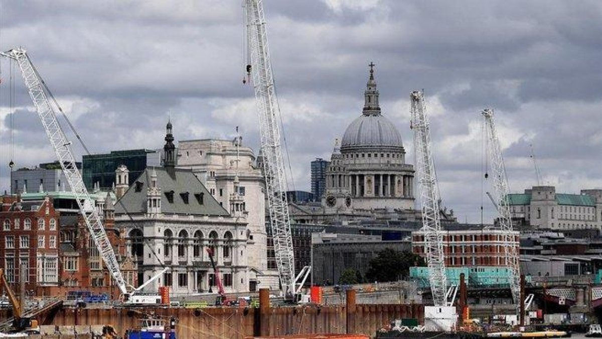 Una imagen de Saint Paul’s Cathedral, en Londres.-EFE