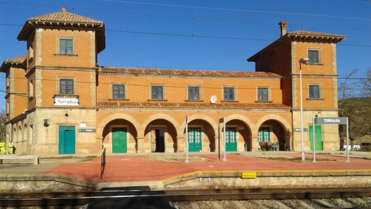 Estación de tren de Torralba del Moral. HDS
