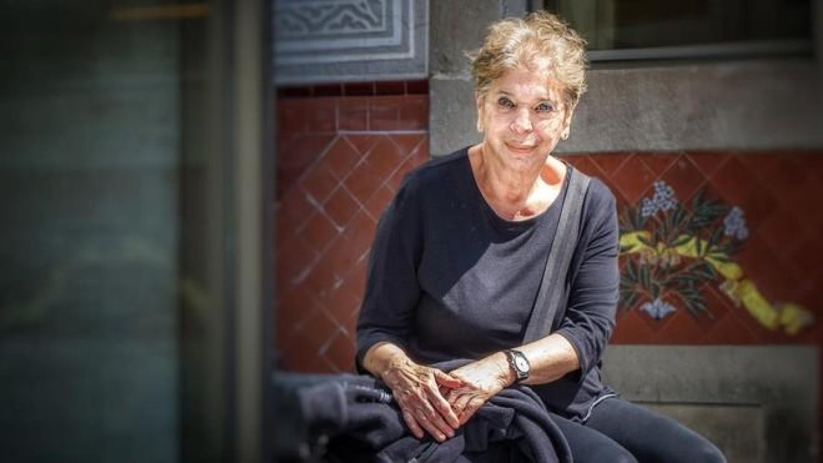 La escritora neoyorquina Vivian Gornick, en el CCCB de Barcelona.-RICARD FADRIQUE