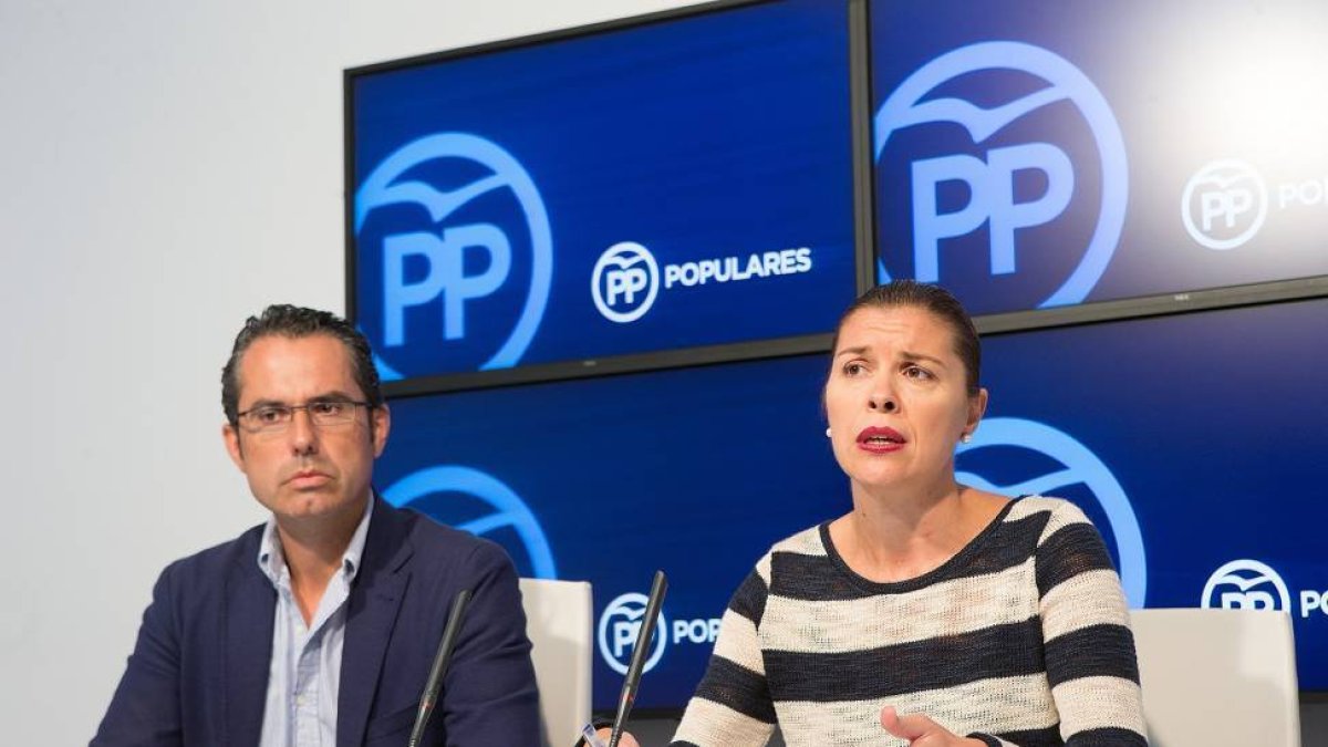 Lal portavoz del PP en el Ayuntamiento de Zamora, Clara San Damián, hace balance de los 100 días de legislatura-Ical
