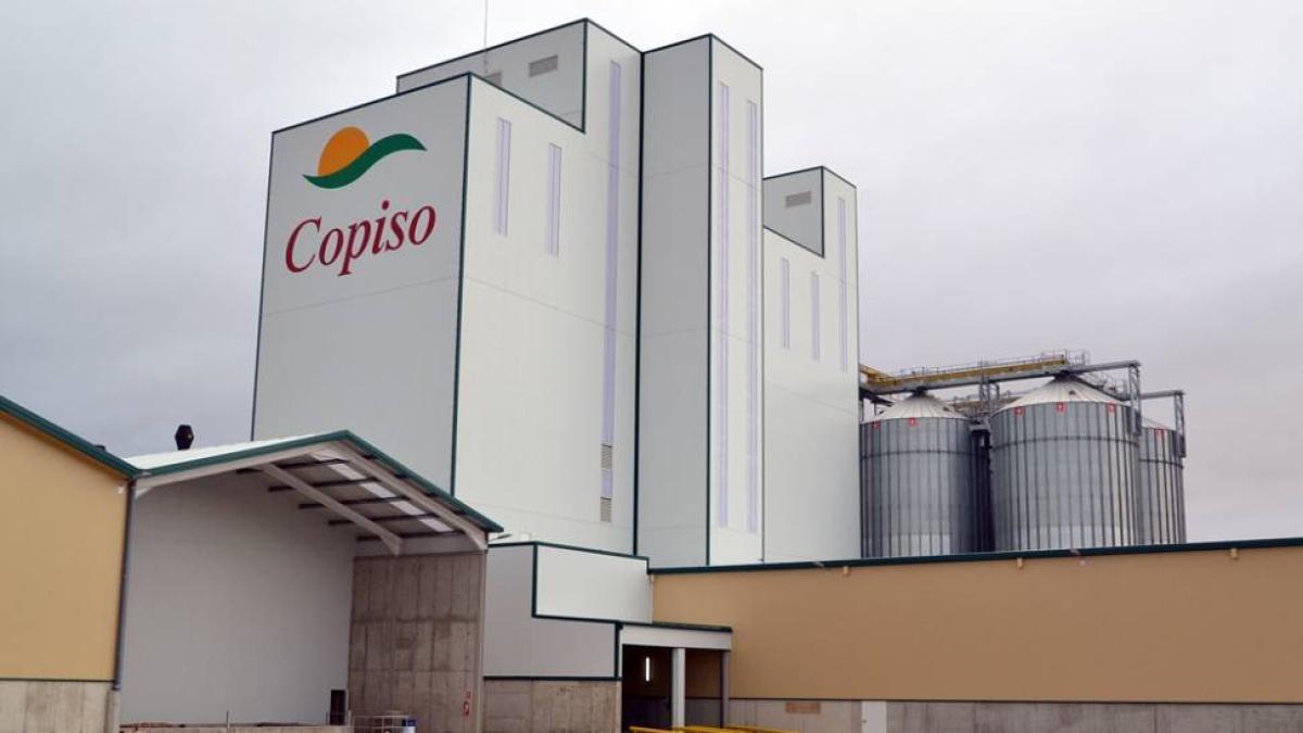 Fábrica de piensos de Copiso, en Valcorba. MARIO TEJEDOR
