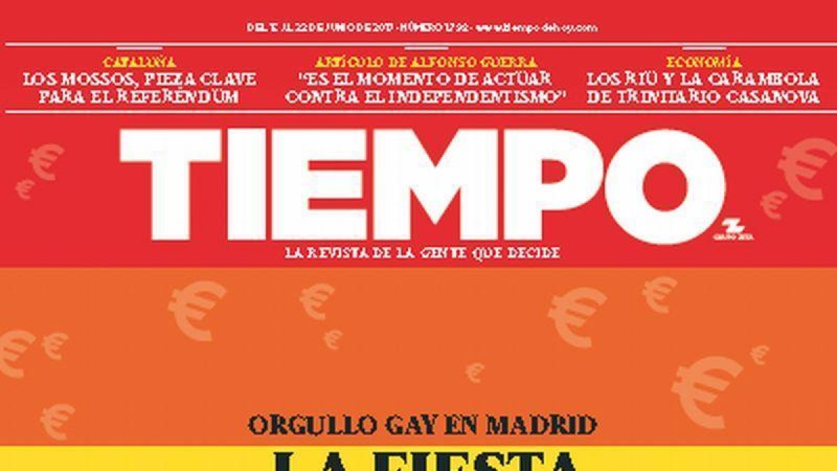 Portada de la revista TIEMPO.-SERVICIO ESPECIAL