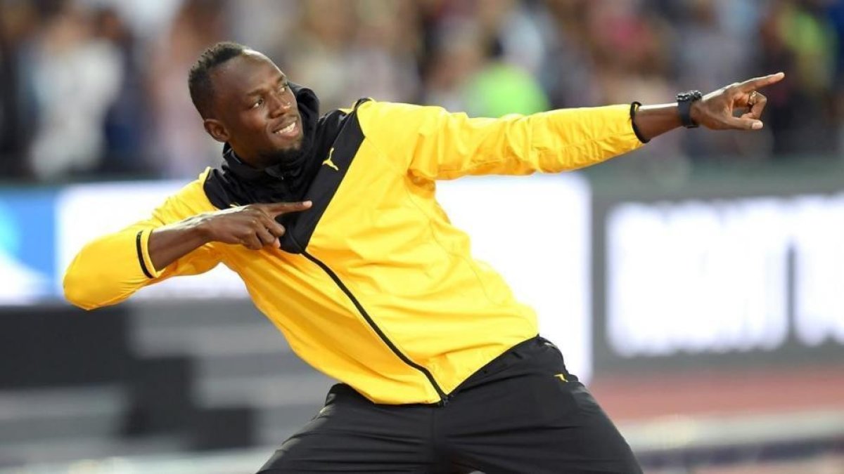 Usain Bolt, en Londres, el pasado 13 de agosto-KARWAI TANG