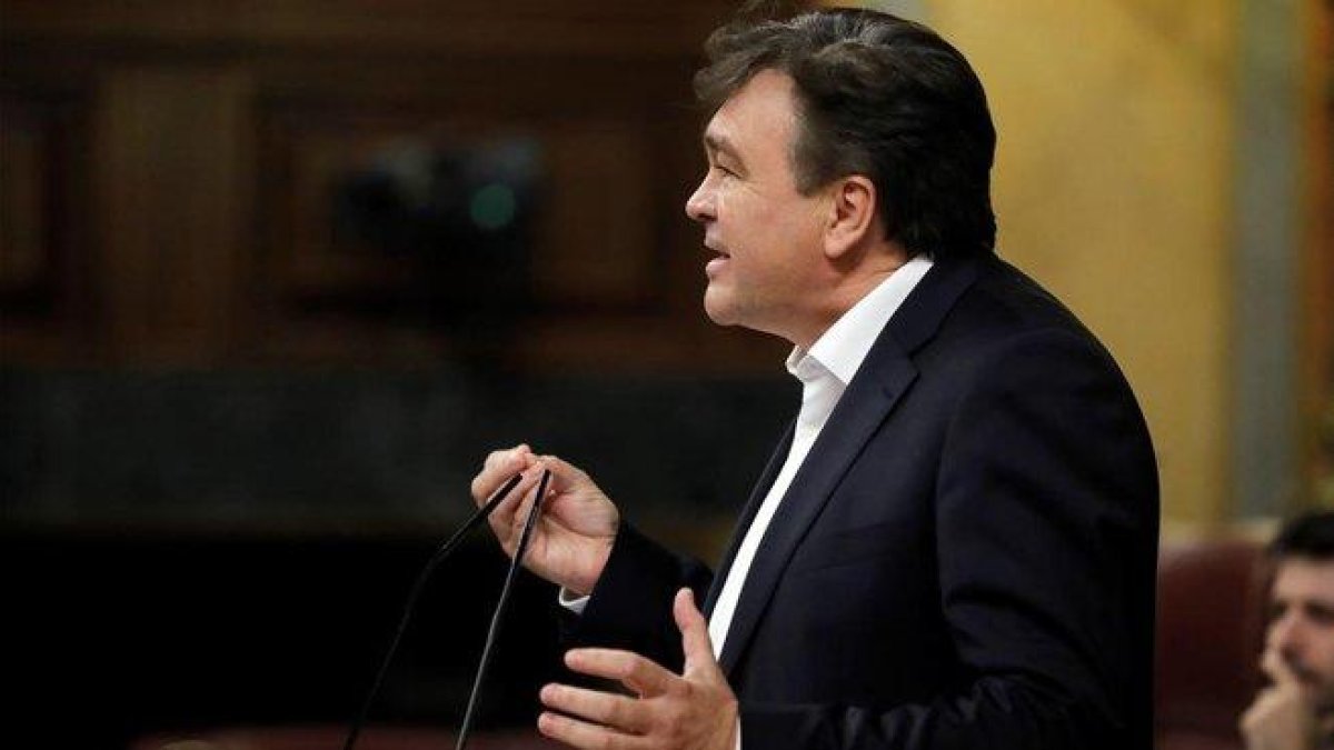 El diputado de Teruel Existe, Tomás Guitarte. HDS